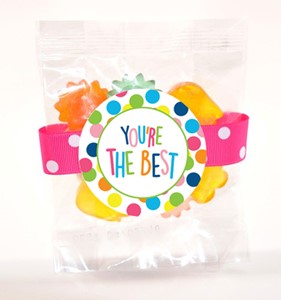 Small Gummy Flowers Small Treat Bag