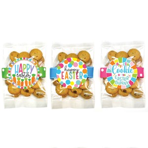 Small Easter Chocolate Chip Cookie Bag Asst #1 - 24 bags