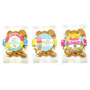 Small Summer Chocolate Chip Cookie Bag Asst #2 - 24 bags