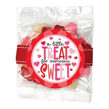 Valentine Gummy Bears Small Treat Bag