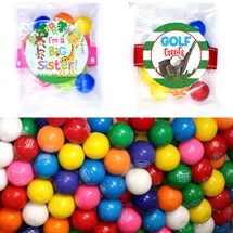 Color Matched Gumballs Small Treat Bag