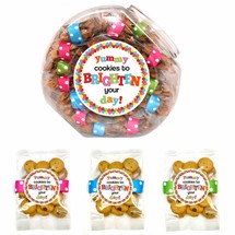 Chocolate Chip Yummy Cookies to Brighten Your Day Grab-A-Bag Display Jar