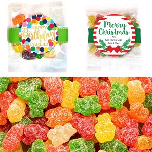 Sour Sanded Gummy Bears Small Treat Bag
