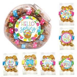 Spring Confetti Cupcake Cookie Grab-A-Bag Display Jar Asst - 42 bags