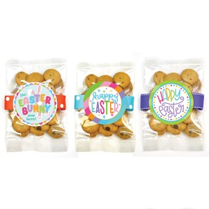 Small Easter Brownie Crisp Cookie Bag Asst #1 - 24 bags