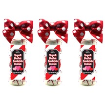 Valentine Yogurt Frosted Sandwich Cookies 6 Stack Cello Bag
