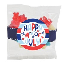 Red White & Blue Freedom Gummy Bears Small Treat Bag