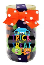 Spooktacular Gummy Mix Plastic Pint Jar