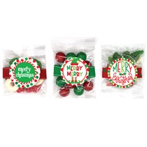 24 Holiday Candy Small Treat Bag Assortment