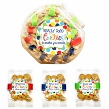 Brownie Crisp Primary Dot Really Good Cookies Grab-A-Bag Display Jar