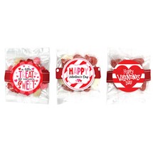 24 Valentine Candy Small Treat Bag Assortment