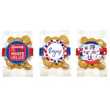 Small USA Confetti Cupcake Cookie Bag Asst #1 - 24 bags