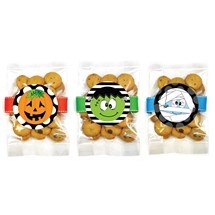 Small Halloween 1.5oz Chocolate Chip Cookie Bag Asst #4 - 24 bags