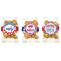 Small USA Confetti Cupcake Cookie Bag Asst #2 - 24 bags